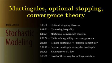 Chapter 5 Martingales. .